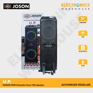 Joson U.P. 30000W PMPO Karaoke Party TWS Speaker (Not Rechargeable)