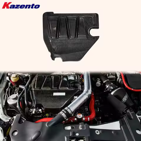 For Mitsubishi Lancer Evolution X EVO 10 CZ4A Sedan 2007-2016 OE Carbon Engine Cover