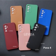 Tecno Pova 4 Softcase Procamera silicon Matte Case full cover Tecno Pova 4 CPRO