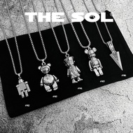 [MULTIPLE MODELS] 3D Embossed Unisex Titanium Steel Necklace/Necklace for Men and Women thesolvn