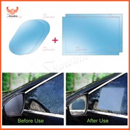 1pc Side window Rainproof Film Auto Side Window Anti-fog Waterproof Protective Film Car Rearview Mir