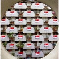 [NDP 04] [L] Singapore Hanging Flag | HDB / Gate / Pole Hanging | Dual Usage/ Purpose SG Flag | SG N