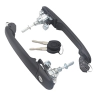 6N0837207C/D 2PCS FRONT LEFT RIGHT DOOR HANDLE WITH 2 SAME KEYS FOR POLO 6N 6N1 6N2 SHARAN SEAT ALHA