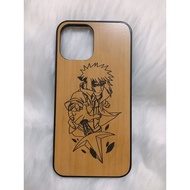 Naruto natural wood iphone 11, 12 phone case