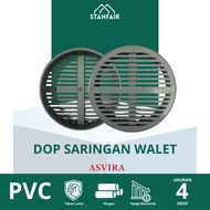 Asvira 4" Line Filter Cap 4 Inch Swallow Filter Cap/ 4 Inch PVC Line Filter Biopore Swallow Pipe Cap