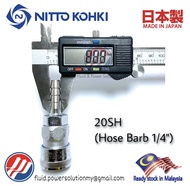 "Original" Nitto Kohki Hi Cupla Socket and Plug 10SM 20SM 30SM 40SM 20SF 30SF 40SF 17SH 20SH 30SH 40