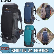 [LIXADA MALL] 65L Hiking Backpack Waterproof Outdoor Sport Travel Backpack for Camping Trekking Tour