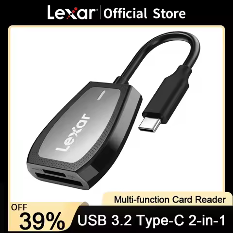 Lexar Card Reader Original Micro USB 3.2 Type C To SD Micro SD TF Adapter Accessories OTG Cardreader