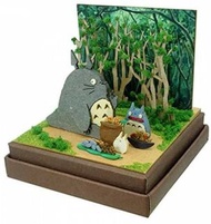 龍貓迷你紙模型 Sankei mini paper kit MP07-100 龍貓的盛宴 吉卜力工作室 Studio Ghibli 宮崎駿