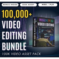 110K+ MRR Video Editing Bundle, Adobe Premiere, After Effects, CapCut, Motion Graphics, Cinematic Tr