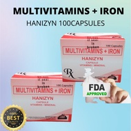 MULTIVITAMINS+IRON(Hanizyn) 100 capsules