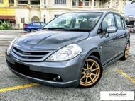 NISSAN LATIO HATCHBACK 2004 - 2012 (4" MEDIUM) DOOR VISOR