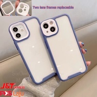 🇲🇾Ready Sotck 🔥 iPhone 13 Interchangeable lens frame Case for iPhone 11 Case 12 PM Premium Hybrid Pr