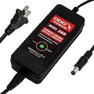 QDD 24V 3A Battery Charger for 24V 27.6V Lead Acid Battery Pack with DC5.5×2.1mm and One-to-Four Ada
