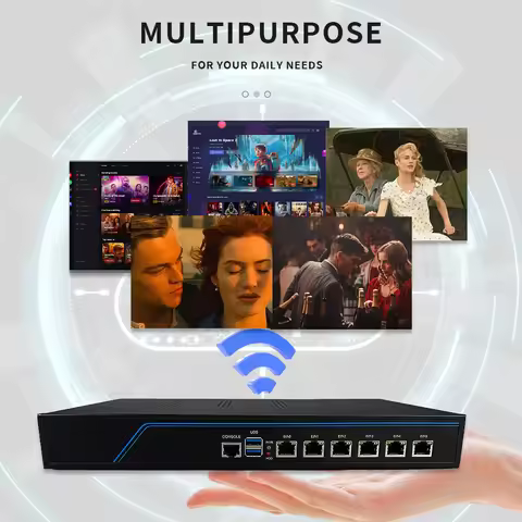 OptiLinkX i5-3320M Lightning Protection 12th Generation 2.5G Soft Routeing i7-3632QM Multi-port Inte