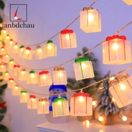 Gift Boxes 10 Ft 20 LEDs Multi-Colored for Christmas Lights Battery Operated String Lights for Chris