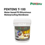 PENTENS T-100 (20KG) Water-Based PU Bituminous Waterproofing Membrane