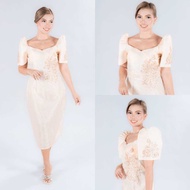 Modern Filipiniana Dress (design depends on lace available)
