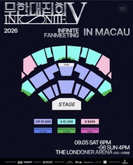 原放9.5號INFINITE IN MACAU 2026 澳門演唱會門票🎫