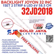 BACKLIGHT TV LED JOYON 32 INC 32JD2018 32JD 2018 LAMPU BL 6K 6V LAMPU