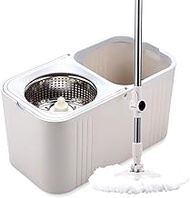 Mop,Microfiber Spin Mop &amp; Bucket Floor Cleaning System, Spinning Mop - Heavy Duty Design for Years of Use Commemoration Day