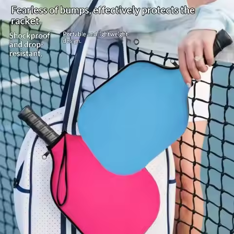 ~ New Soft Neoprene Pickleball Racket Sleeve Lightweight Waterproof Pickleball Paddle Cover Pickleba