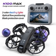 Brandnew K100 MAX Drone Easy to Use With Big Screen Display Remote Controller Drones Colour Lights O