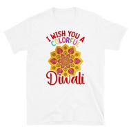 I Wish You A Colorful Diwali Festival Of Lights Short-Sleeve T-Shirt