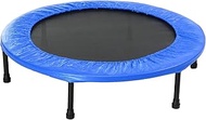 Home Office Mini Trampoline 40inch Round Kids Mini Trampoline Fitness Rebounder Jogger Home Gym Exercise Sports Trampolines
