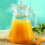 Deli glass water bottle 1,3L