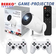 ✨Ready Stock✨HY300 Pro Android11.0 4K Game Projector HDMI 1080P 180°Rotation 2.4G/5G Double WIFI Wit