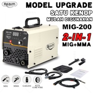 REAIM Mesin Las Inverte 120A 650W  Basic Mesin Low Watt Listrik Inverter Welding Machine