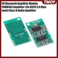 TMOY 1Pc 8469 5V  Amplifier Module PAM8403 Amplifier+CA-6928 5.0  D Audio Amplifier Module