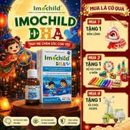 Imochild Vitamin DHA Brain Development Helps Children Bright Eyes - IMOCHILD Box 20ml DHA for Kids