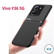 KK Vivo Y36 2023 Casing Lpeather phone Case for Vivo Y36 Y 36 36Y VivoY36 4G 5G 2023 Casing Magnetic