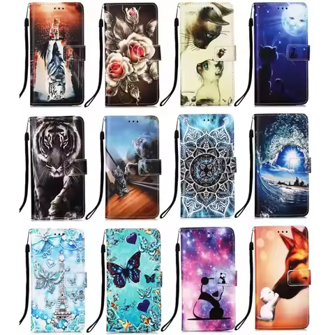 Pop Wallet Card Holder Case For Fundas Motorola Moto G8 Power Lite G30 G10 G100 E7 Power Edge S E7 C