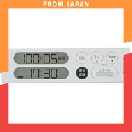 TANITA Timer Bar Series Long-Lasting Timer 100-Day Countdown Timer White TD-402-WH