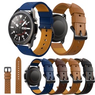 Genuine Leather Strap For Samsung Galaxy Watch 3 45mm/Galaxy 46mm/Gear S3 Watch Band Replacement Wristband 22mm