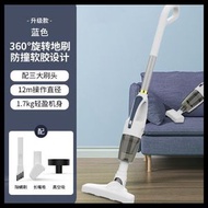 L4 藍色/1個裝 迷你 小型 無線 吸塵器 3.7vV 30w 1800mAh 容量電池 家用 掌上型 大功率 强吸力 多刷頭