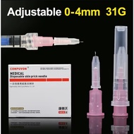 31G 4mm Adjustable small needle disposable 31G medical micro-plastic injection cosmetic sterile need