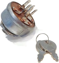The ROP Shop Ignition Key Switch & 2 Keys fit Toro 512-D 516-H 518-H 520-8 520-H 520-HC 724-Z