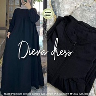 Model Crinkle Terbaru Gamis Simple Dieva Elegan Jumbo Premium Athaya B