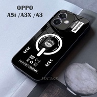 Glitter Glass Softcase FOR oppo A5i / A3X /A3 - Casing hp oppo A5i / A3X /A3- K91