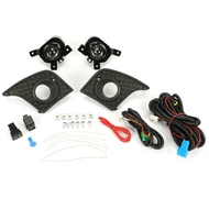 Front bumper lamps For 2014-2016 Lexus IS250 IS350 F-Sport Projector Fog Lights Kit Switch+Harness a