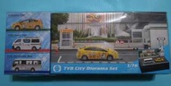 TVB場景連模型車3架 1:76