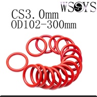 Red O-Ring CS3mm * OD102-300mm [WSYS-MB-OO2]