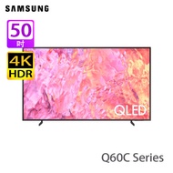 SAMSUNG 三星 QA50Q60CAJXZK Q60C系列 50吋 QLED 4K 智能電視 纖薄機身/量子點技術 100%色域畫質境界