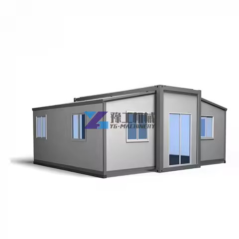Luxury Expandable Container House 40FT with 2 Bedrooms Tiny Homes To Live in For Adults, Mobile Modu