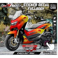 New nmax decal sticker with esse motif gradation variation Change