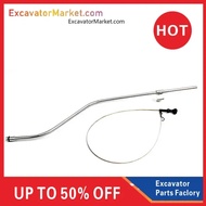 For excavator For CATERPILLAR CAT Engine E320D C6.4 Dipstick Casing E320D EFI Dipstick high quality 